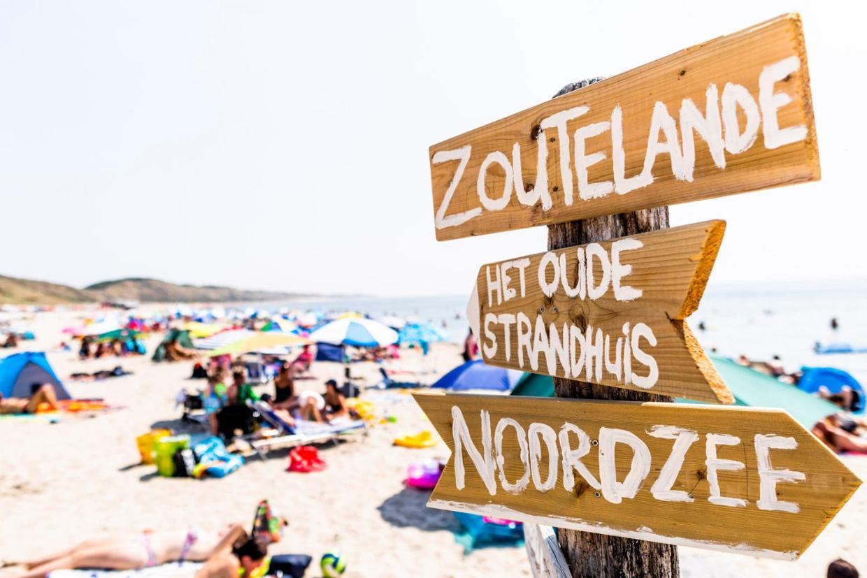 Appartamento 'Sans Souci' Bed By The Sea Zoutelande Esterno foto